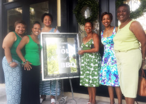 Shown above in attendance are Chapter members (L-R) Roslyn Phillips, Jeanine Ferguson, Sylvia Perry, Barbara English, Brenda Ezell and Rometa Porter.