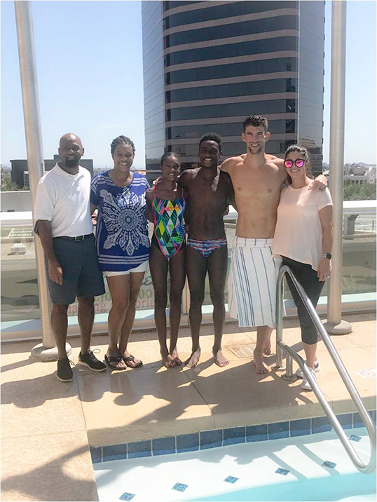 Olympian Michael Phelps makes Dream Come True for Local swimmer