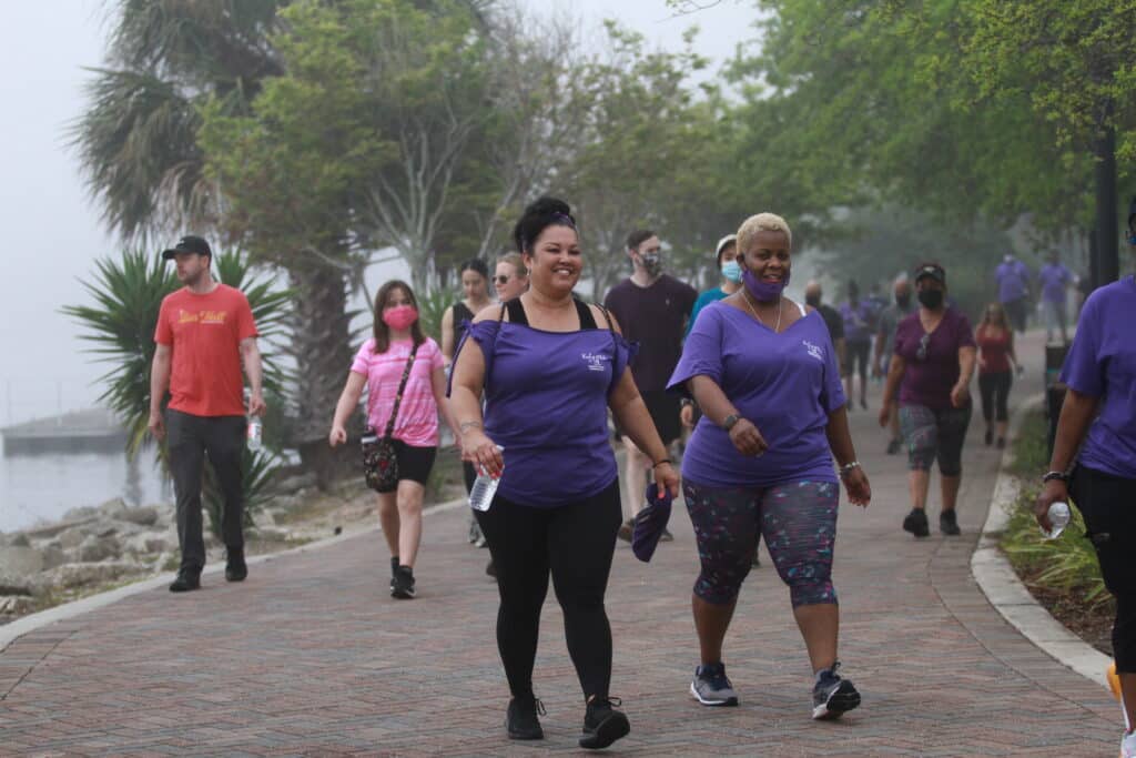 Walkers Strut Against Domestic Violence