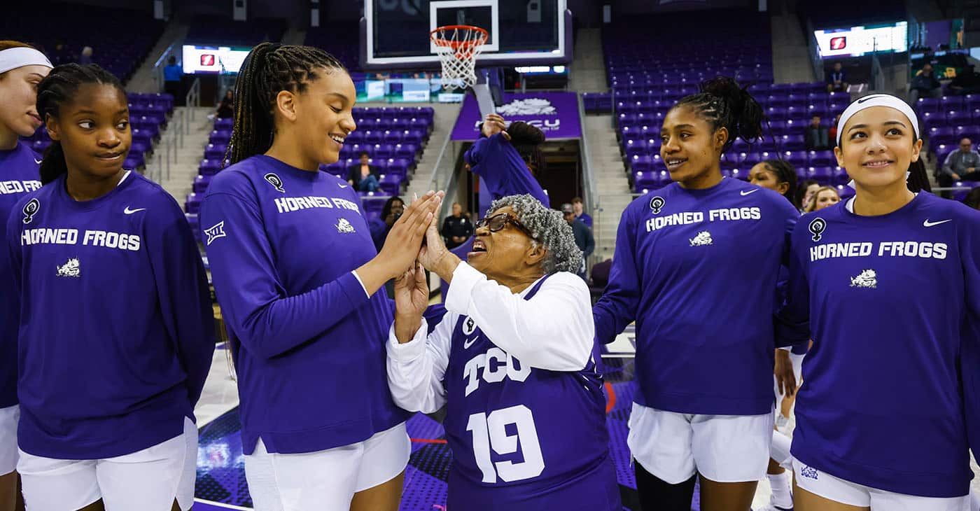 TCU Women’s Basketball Honors FW Legend Opal Lee Free Press of