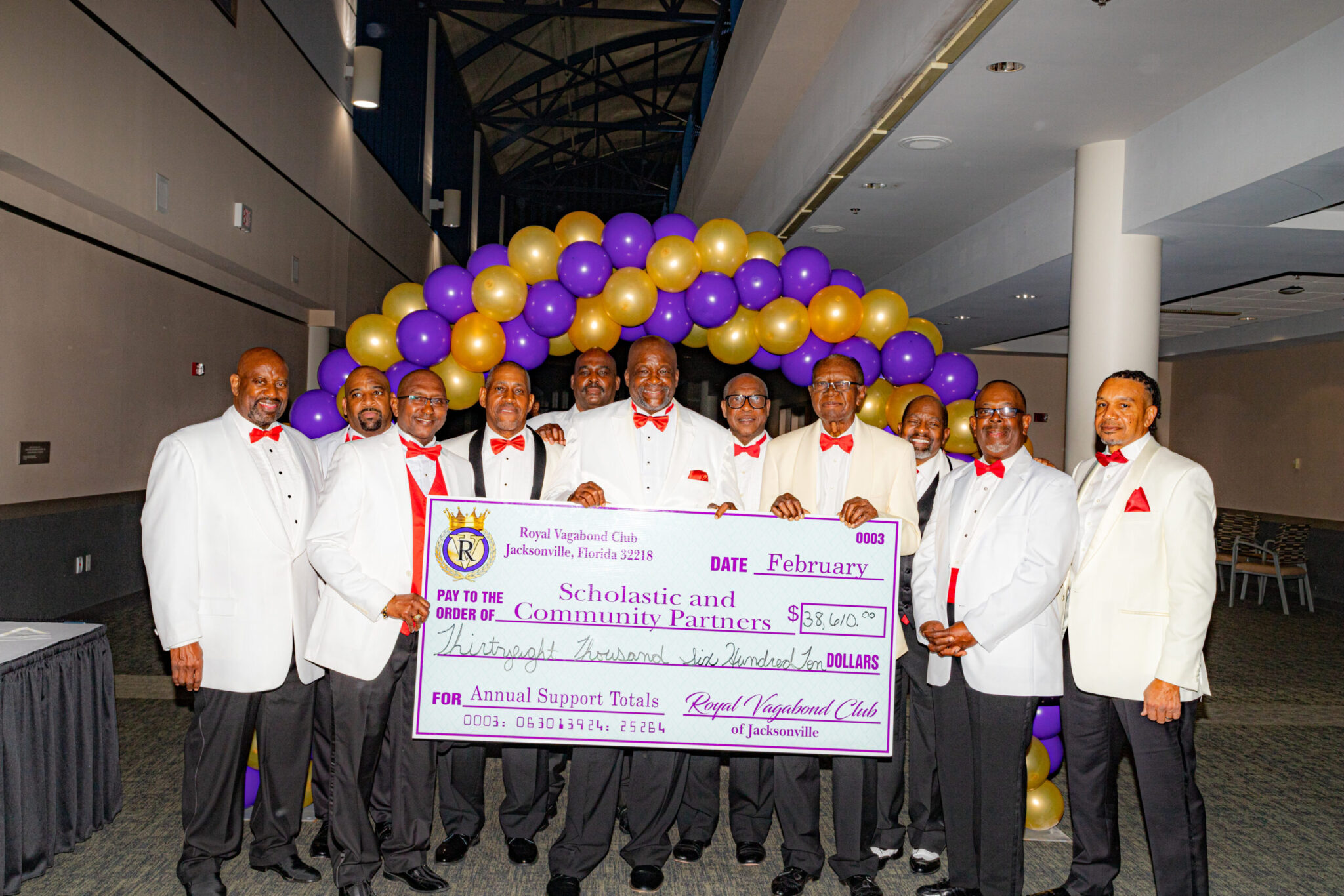 Vagabonds Show Community Love with 38K Gift Free Press of Jacksonville