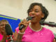 Angie Nixon victory celebration
