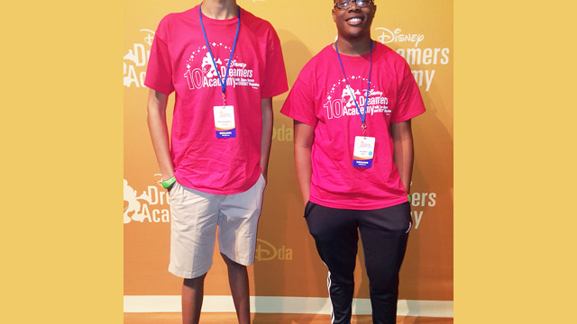 2017 Disney Dreamers Christopher Young and Jordan Mills