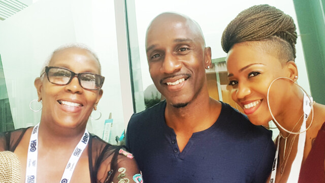 Tom Joyner Morning Show comedian David Williams and wife