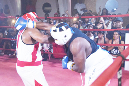 Right hook...