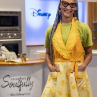 Celebrity chef and noted soul food expert Carla Hall visited Walt Disney World Resort in Lake Buena Vista, Fla., this week with her family. Hall embarked on a soulful culinary journey across the resort to experience a collection of culturally-inspired menu items found at various Disney restaurants. (Kent Phillips, photographer)