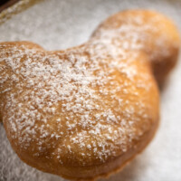 Scat Cat’s Club and Lounge Mickey Mouse beignets