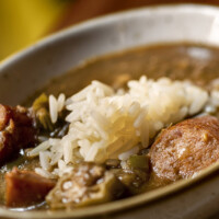 Scat Cat’s Club delicious gumbo!